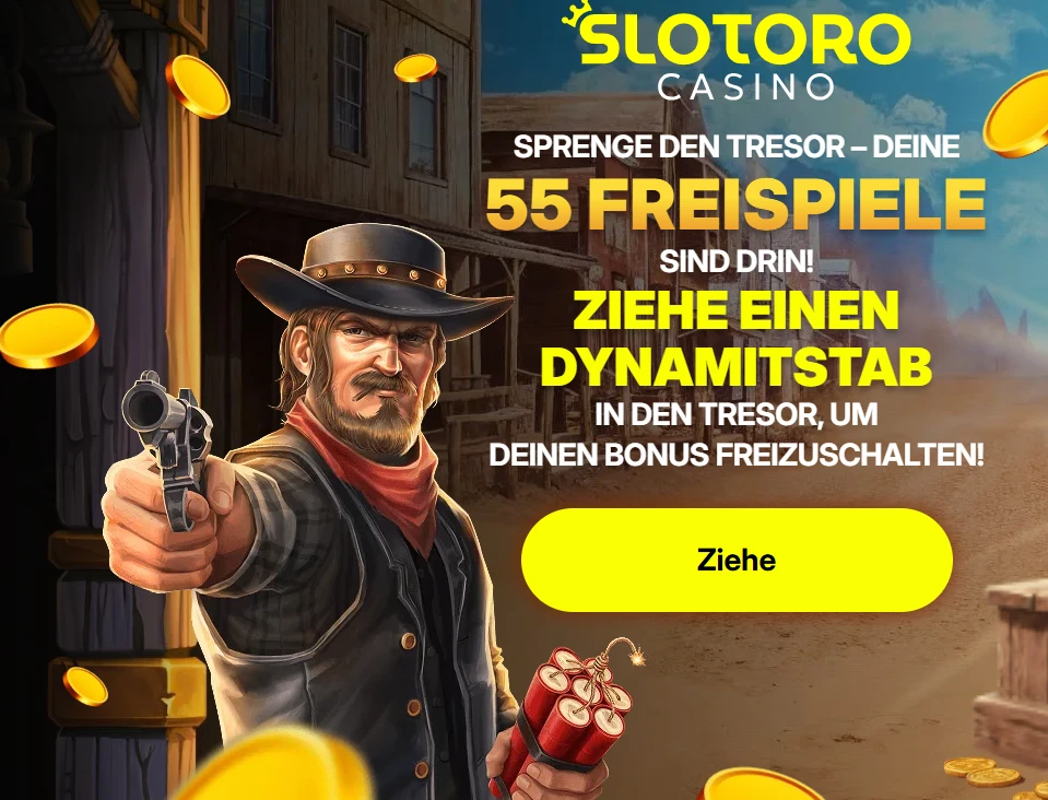 slotoro 55 Freispiele